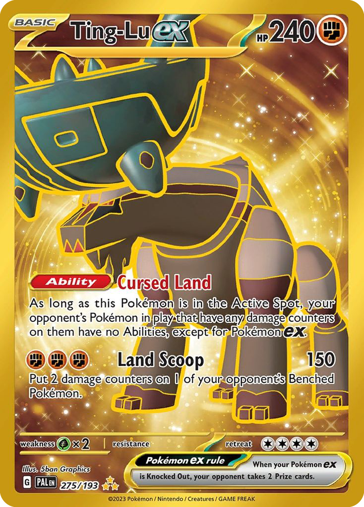 Ting-Lu ex - Paldea Evolved - #275 - Pokemon TCG card
