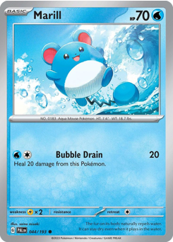 Marill #44 Marill - Paldea Evolved - #44 - Pokemon TCG card