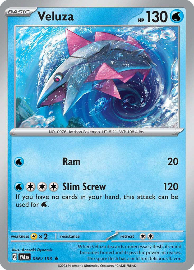 Veluza - Paldea Evolved - #56 - Pokemon TCG card