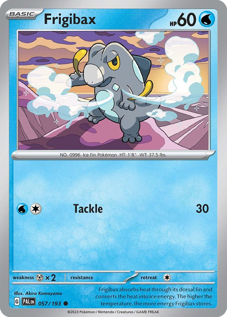 Frigibax - Paldea Evolved - #57 - Pokemon TCG card