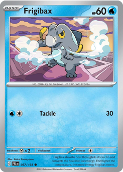 Frigibax #57 Frigibax - Paldea Evolved - #57 - Pokemon TCG card