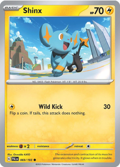 Shinx #69 Shinx - Paldea Evolved - #69 - Pokemon TCG card