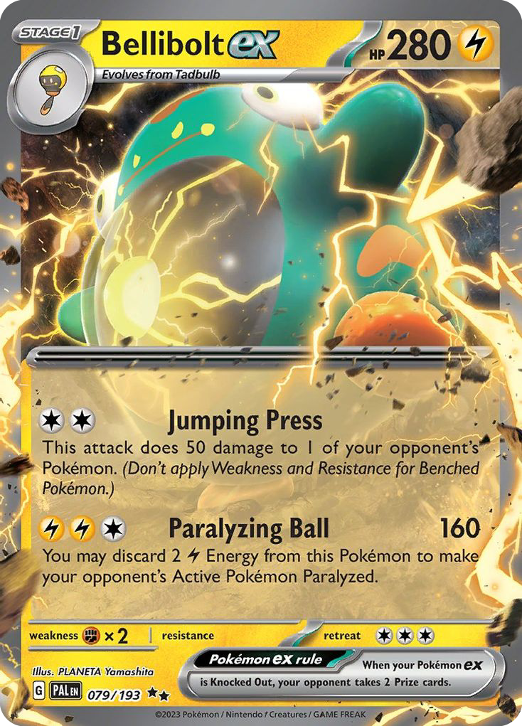 Bellibolt ex - Paldea Evolved - #79 - Pokemon TCG card