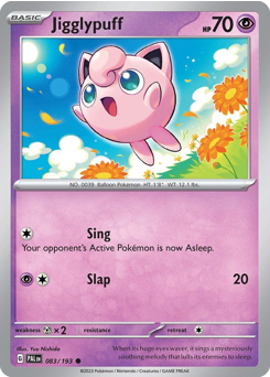 Jigglypuff - Paldea Evolved - #83 - Pokemon TCG card