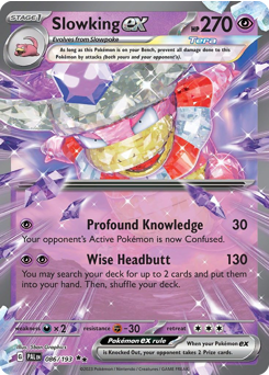 Slowking ex #86 Slowking ex - Paldea Evolved - #86 - Pokemon TCG card