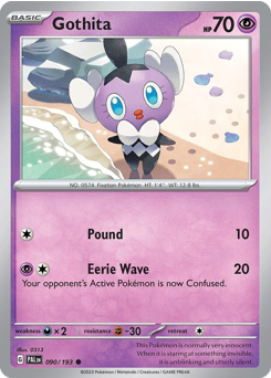 Gothita #90 Gothita - Paldea Evolved - #90 - Pokemon TCG card