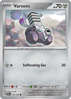 Varoom - Obsidian Flames - #155 - Pokemon TCG card