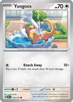 Yungoos #176 Yungoos - Obsidian Flames - #176 - Pokemon TCG card