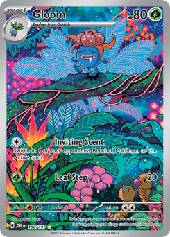 Gloom - Obsidian Flames - #198 - Pokemon TCG card