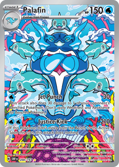 Palafin #200 Palafin - Obsidian Flames - #200 - Pokemon TCG card