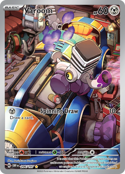 Varoom - Obsidian Flames - #206 - Pokemon TCG card