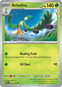 Arboliva #21 Arboliva - Obsidian Flames - #21 - Pokemon TCG card