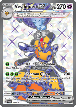 Vespiquen ex #212 Vespiquen ex - Obsidian Flames - #212 - Pokemon TCG card