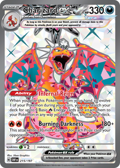 Charizard ex #215 Charizard ex - Obsidian Flames - #215 - Pokemon TCG card