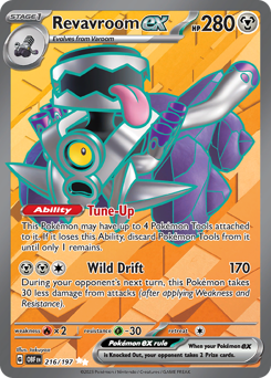 Revavroom ex #216 Revavroom ex - Obsidian Flames - #216 - Pokemon TCG card