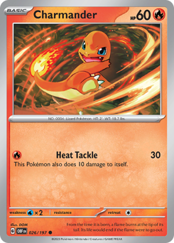 Charmander #26 Charmander - Obsidian Flames - #26 - Pokemon TCG card