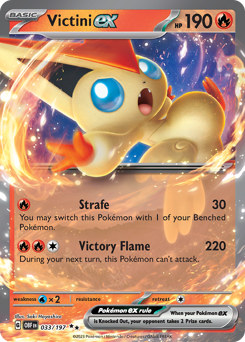 Victini ex - Obsidian Flames - #33 - Pokemon TCG card
