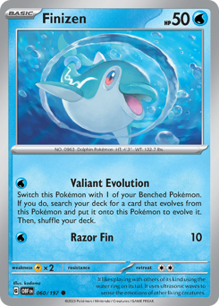 Finizen #60 Finizen - Obsidian Flames - #60 - Pokemon TCG card