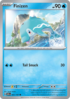 Finizen #61 Finizen - Obsidian Flames - #61 - Pokemon TCG card