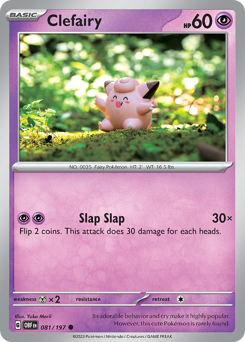 Clefairy - Obsidian Flames - #81 - Pokemon TCG card