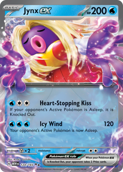 Jynx ex #124 Jynx ex - 151 - #124 - Pokemon TCG card