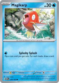 Magikarp #129 Magikarp - 151 - #129 - Pokemon TCG card