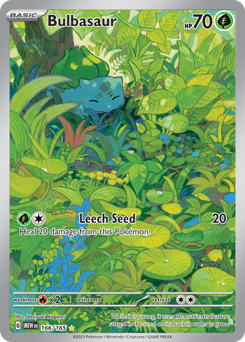 Bulbasaur #166 Bulbasaur - 151 - #166 - Pokemon TCG card