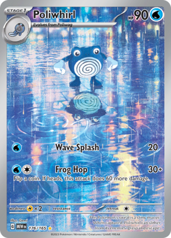 Poliwhirl #176 Poliwhirl - 151 - #176 - Pokemon TCG card