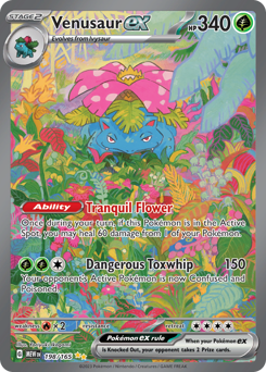 Venusaur ex #198 Venusaur ex - 151 - #198 - Pokemon TCG card