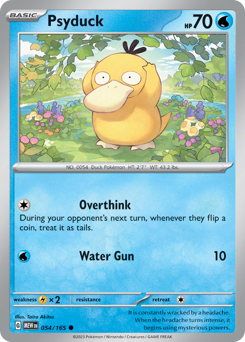 Psyduck #54 Psyduck - 151 - #54 - Pokemon TCG card