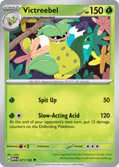 Victreebel #71 Victreebel - 151 - #71 - Pokemon TCG card