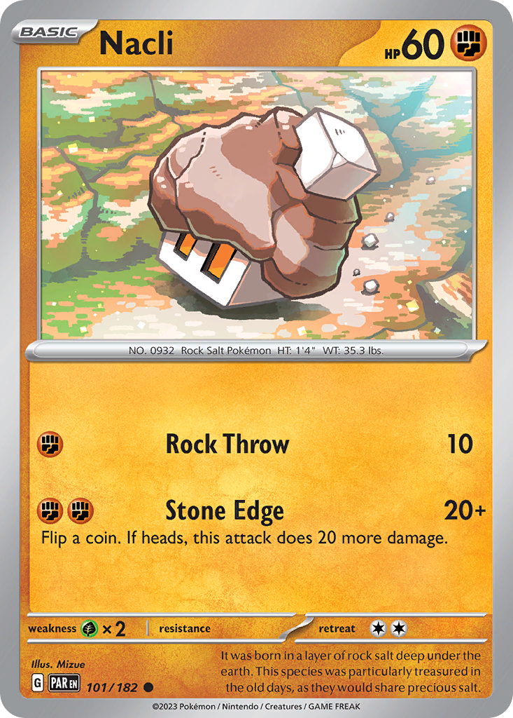Nacli - Paradox Rift - #101 - Pokemon TCG card