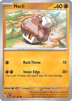 Nacli - Paradox Rift - #101 - Pokemon TCG card