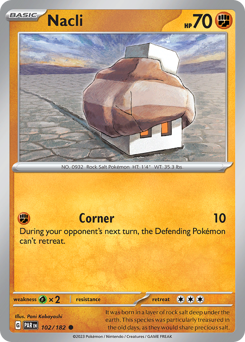 Nacli - Paradox Rift - #102 - Pokemon TCG card