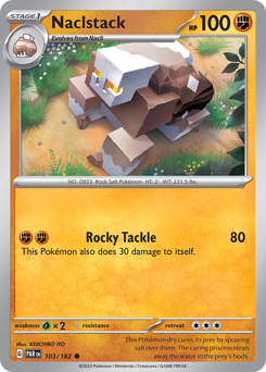 Naclstack - Paradox Rift - #103 - Pokemon TCG card