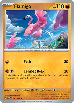 Flamigo - Paradox Rift - #106 - Pokemon TCG card