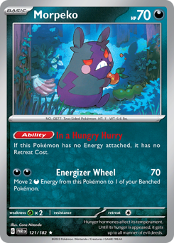Morpeko - Paradox Rift - #121 - Pokemon TCG card