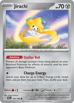 Jirachi #126 Jirachi - Paradox Rift - #126 - Pokemon TCG card