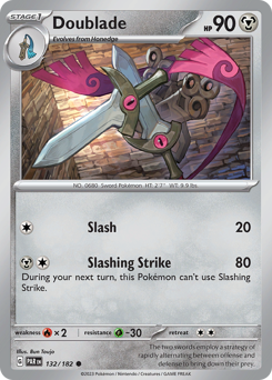 Doublade #132 Doublade - Paradox Rift - #132 - Pokemon TCG card