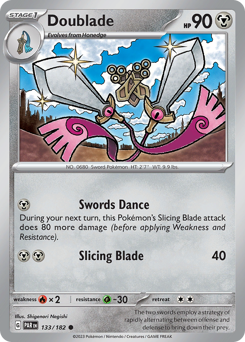 Doublade #133 Doublade - Paradox Rift - #133 - Pokemon TCG card
