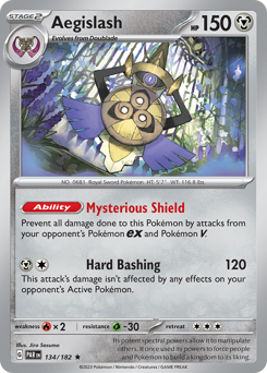 Aegislash - Paradox Rift - #134 - Pokemon TCG card