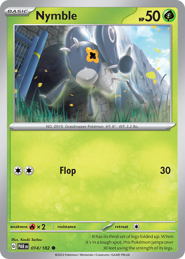 Nymble - Paradox Rift - #14 - Pokemon TCG card