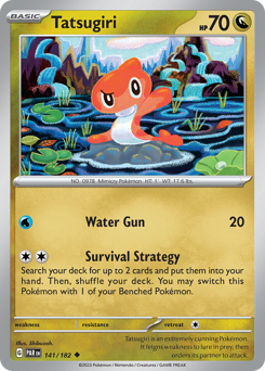 Tatsugiri #141 Tatsugiri - Paradox Rift - #141 - Pokemon TCG card