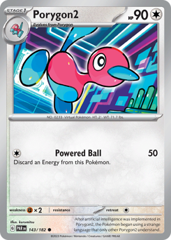 Porygon2 #143 Porygon2 - Paradox Rift - #143 - Pokemon TCG card