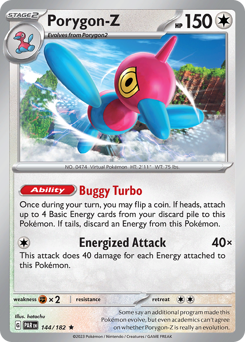 Porygon-Z #144 Porygon-Z - Paradox Rift - #144 - Pokemon TCG card