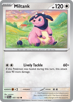 Miltank - Paradox Rift - #147 - Pokemon TCG card