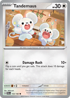 Tandemaus #153 Tandemaus - Paradox Rift - #153 - Pokemon TCG card