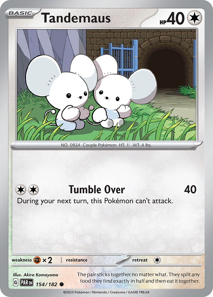 Tandemaus - Paradox Rift - #154 - Pokemon TCG card