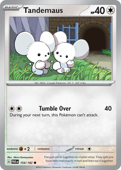 Tandemaus #154 Tandemaus - Paradox Rift - #154 - Pokemon TCG card