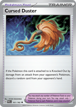 Cursed Duster - Paradox Rift - #161 - Pokemon TCG card